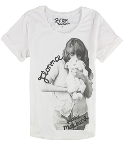 Florence The Machine Womens Girl + Rabbit Graphic T-Shirt