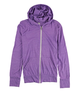 Alternative Womens Solid Hooded Sweater
