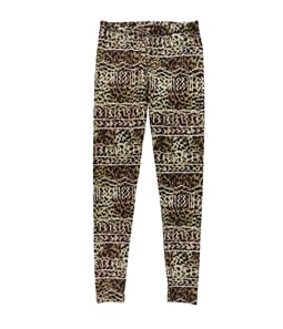 TRULY MADLY DEEPLY Womens Animal Print Casual Leggings