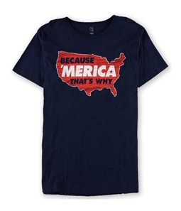Fifth Sun Mens Because 'Merica Graphic T-Shirt