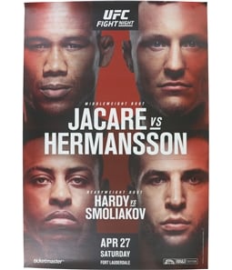 UFC Unisex Fight Night Fort Lauderdale Official Poster
