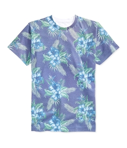 Univibe Mens Vacay Floral Graphic T-Shirt