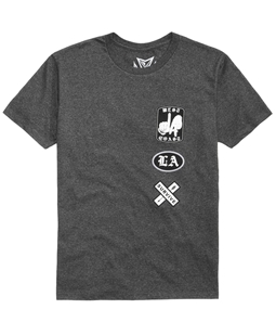 Univibe Mens Graphic-Print Basic T-Shirt
