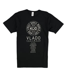 Vlado Mens Kod Street Dance World Cup Graphic T-Shirt