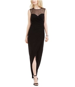 Vince Camuto Womens Embellished Gown Dress
