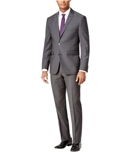 Vince Camuto Mens Slim Fit Wool Two Button Formal Suit