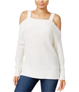 Sanctuary Clothing Womens Amelie Cold Shoulder Pullover Sweater
