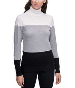 Calvin Klein Womens Colorblocked Pullover Sweater