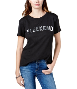 Sub Urban Riot Womens Fleekend Graphic T-Shirt