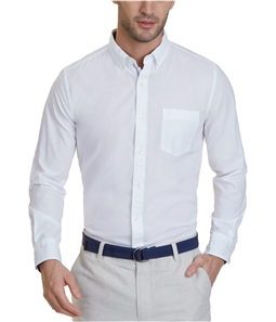 Nautica Mens Long Sleeve Button Up Shirt