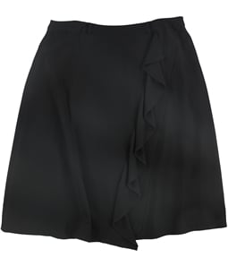 Calvin Klein Womens Faux Wrap Midi Skirt