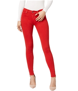 Hudson Womens Ripped Skinny Fit Jeans