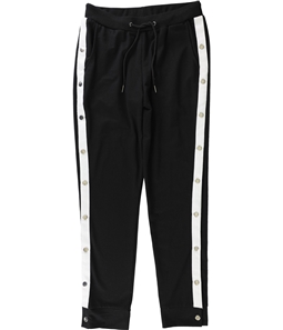 Waisted Womens Solid Athletic Jogger Pants