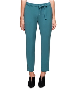 DKNY Womens Belted Casual Trouser Pants