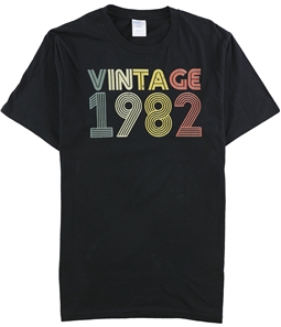 Port & Company Mens Vintage 1982 Graphic T-Shirt