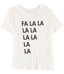 Carbon Copy Womens FA LA LA Graphic T-Shirt