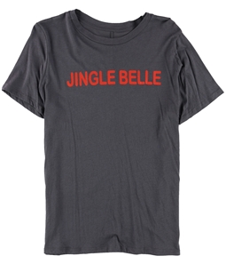 Carbon Copy Womens Jingle Bells Graphic T-Shirt