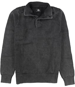 Rock & Republic Mens Henley Mock-Neck Pullover Sweater