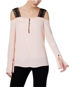 yyigal Womens Lace Strap Knit Blouse