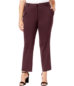 NY Collection Womens Pocket Detail Dress Pants