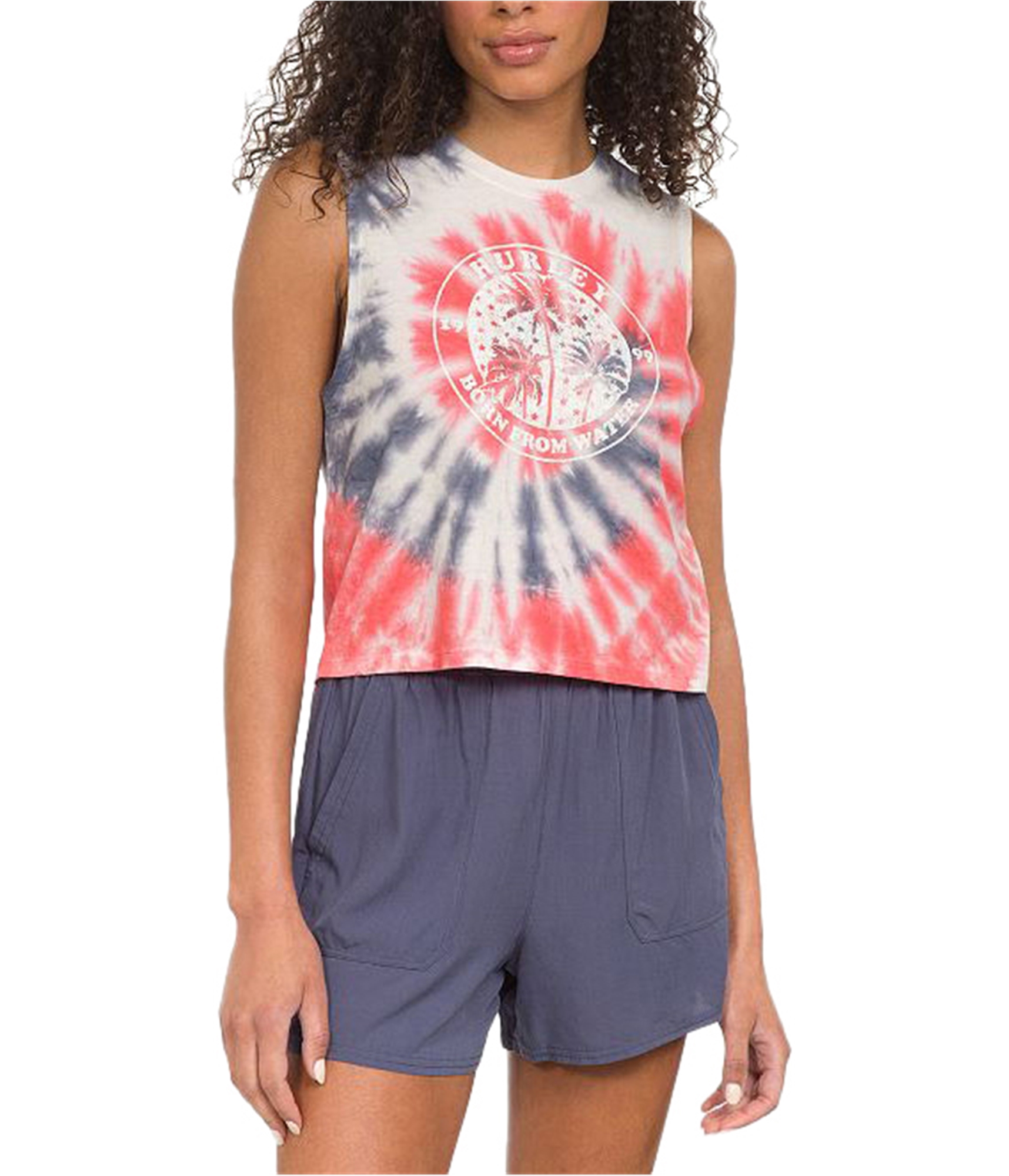 Женская майка для мышц из пальмиканы Hurley Womens