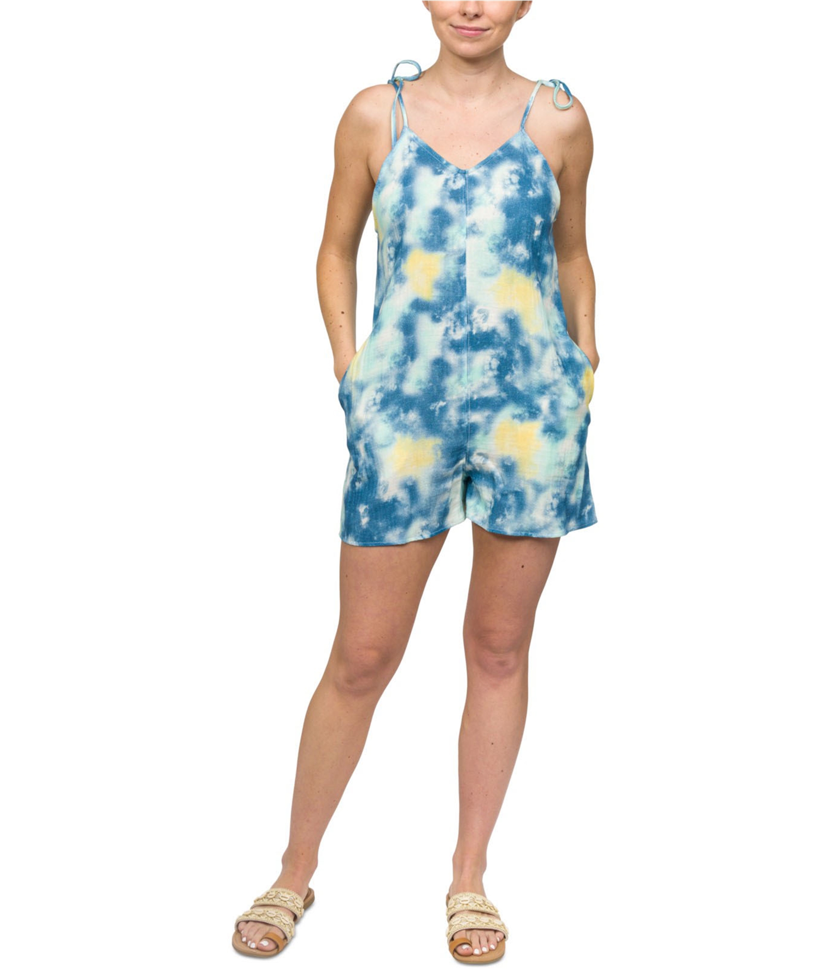 Комбинезон-ползунки Hurley Womens Naturals с завязками на ремешках