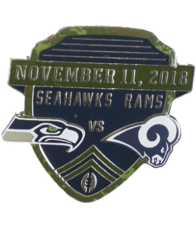 Wincraft Unisex Rams Vs Seahawks 11-11-18 Pin Brooche