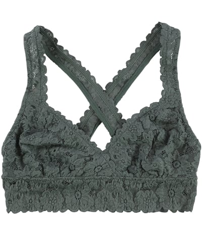 American Eagle Womens Floral Lace Racerback Bra, TW6