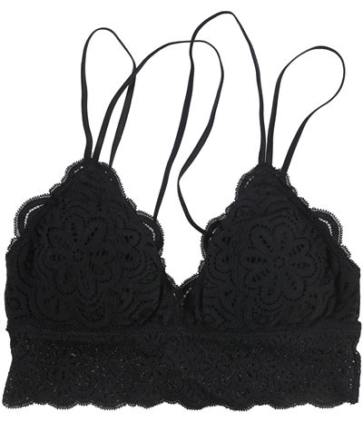 American Eagle Womens Floral Lace Racerback Bra, TW4