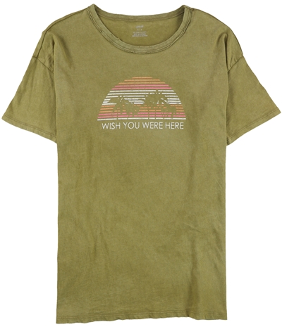 American Eagle Womens Wish You Were Here Graphic T-Shirt