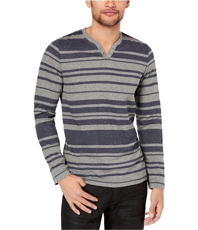 I-N-C Mens Ls Henley Shirt, TW1