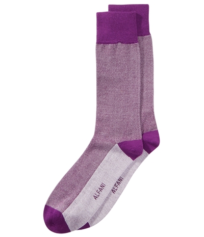 Buy a Mens Alfani Building-Stripe Midweight Socks Online