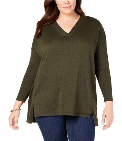 Style & Co. Womens High Low Tunic Blouse