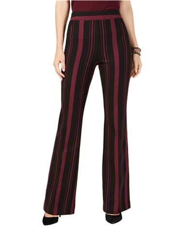 I-N-C Womens Stripe Boot Leg Casual Lounge Pants