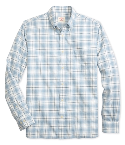 Brooks Brothers Mens Flannel Button Up Shirt