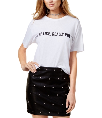 The Style Club Womens You?Re Like, Really Pretty Graphic T-Shirt
