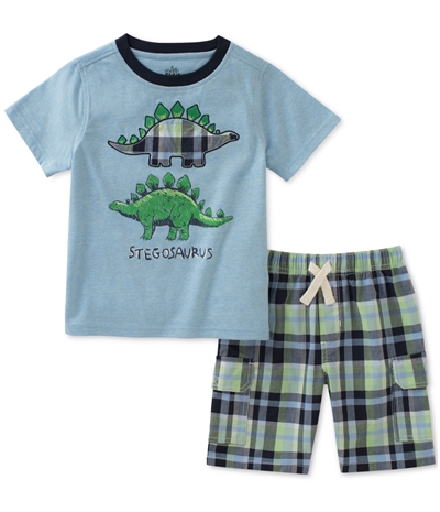 Kids Headquarters Boys Stegosaurus 2-Piece T-Shirt Set