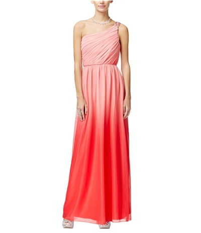 Bcx Womens Embellished Ombre Gown Dress