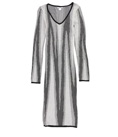 Bar Iii Womens Striped Sweater Dress, TW3
