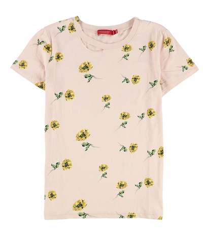 N:Philanthropy Womens Floral Graphic T-Shirt