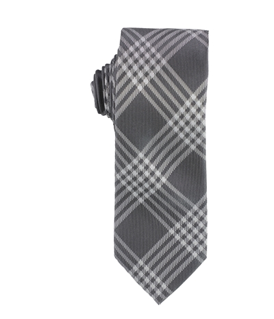 Bar Iii Mens Canton Plaid Self-Tied Necktie