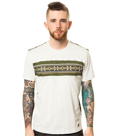 Staple Mens The Pryce Pieced Tee Graphic T-Shirt