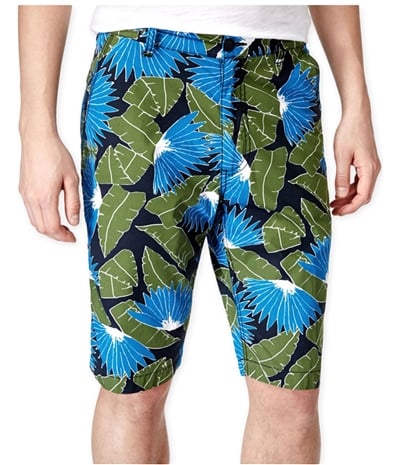 American Rag Mens Slim Fit Tropical Casual Bermuda Shorts