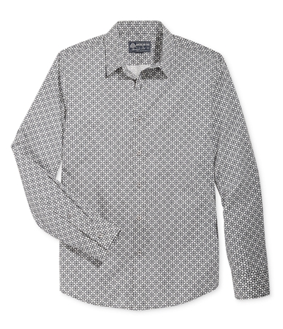 American Rag Mens Severin Geo-Print Button Up Shirt