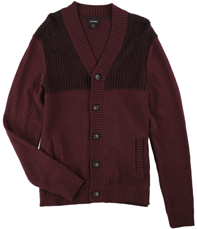 Alfani Mens Buttoned Cardigan Sweater