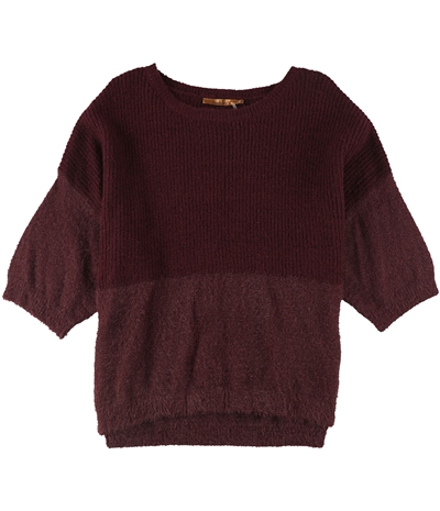 Belldini Womens 2-Tone Pullover Sweater