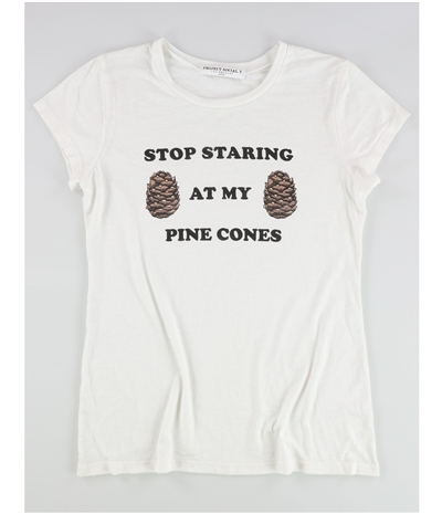 Project Social T Womens Pine Cones Graphic T-Shirt