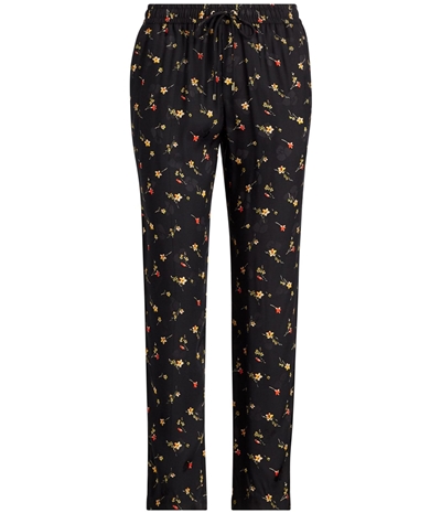 Ralph Lauren Womens Floral Skinny Casual Trouser Pants