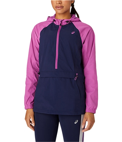 Asics Womens Anorak Windbreaker Jacket
