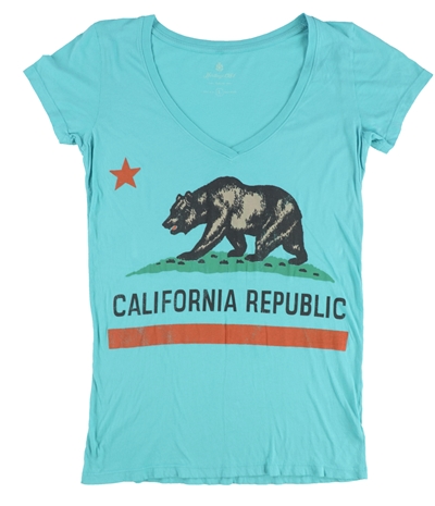 Heritage 1981 Womens California Republic Graphic T-Shirt, TW1